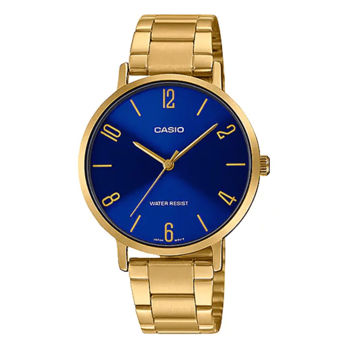 CASIO - RELOJ CASIO LTP-VT01G-2BUDF DORADO AZUL
