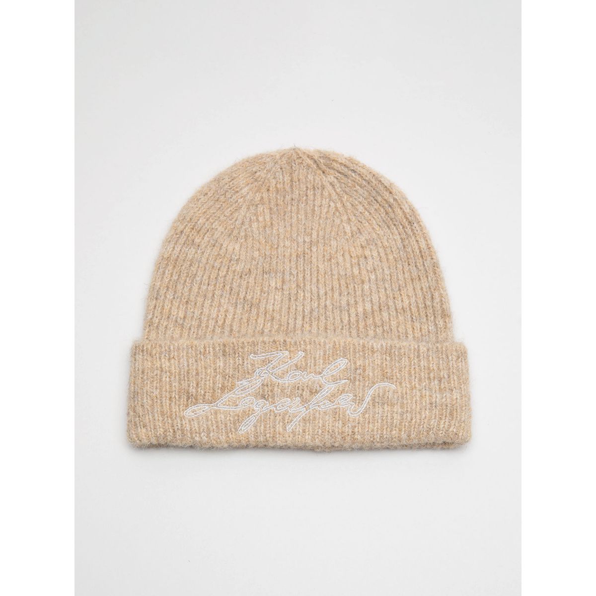 KARL LAGERFELD - Gorro Beanie K / Kontrast