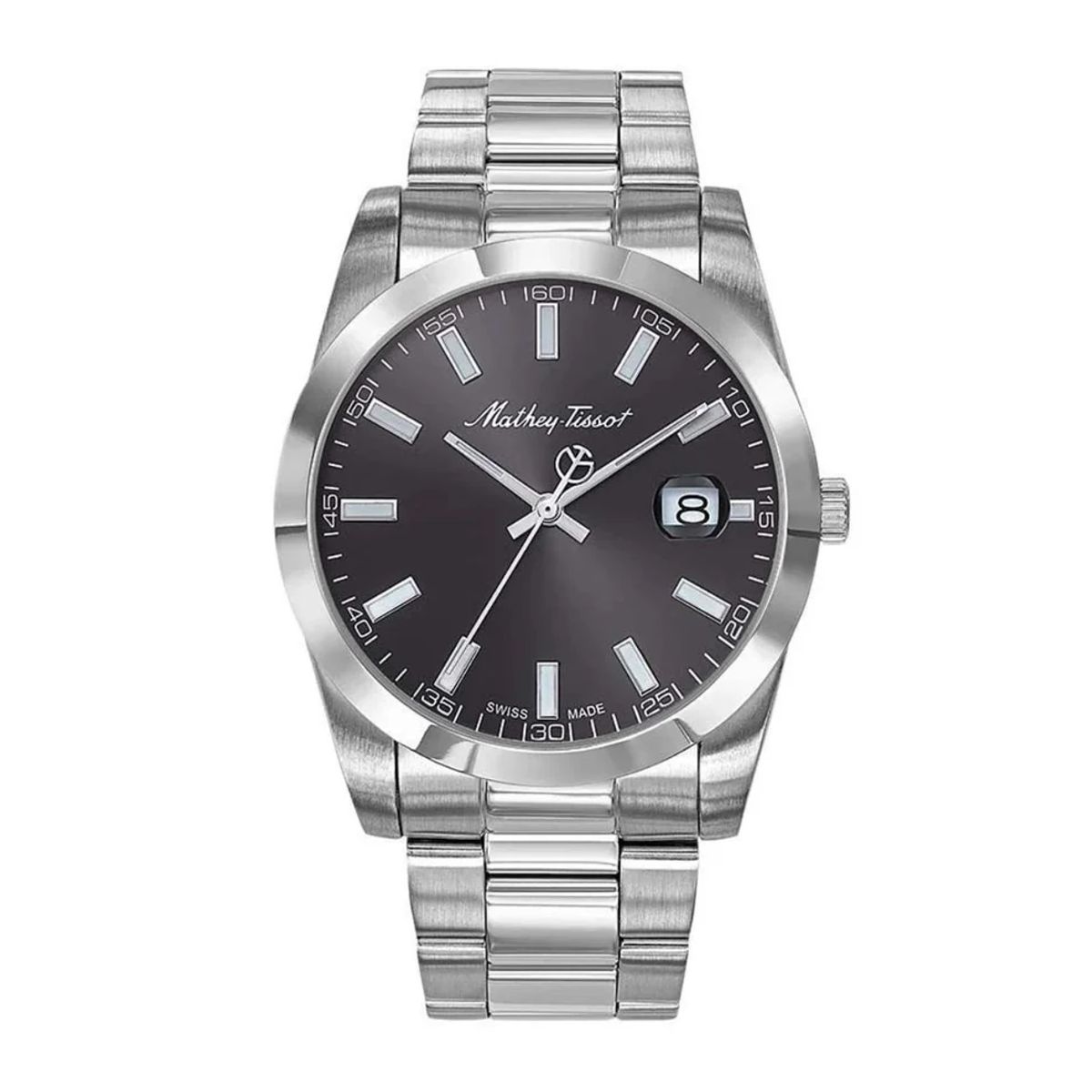 MATHEY TISSOT - Reloj Mathey-Tissot Hombre Mathy I H450AN Acero Inoxidable Esfera Negro