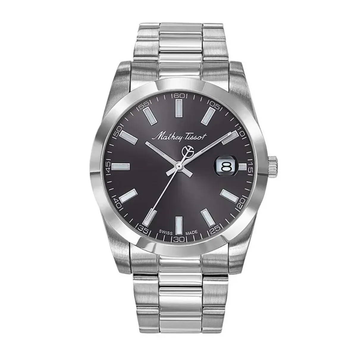 MATHEY TISSOT - Reloj Mathey-Tissot Hombre Mathy I H450AN Acero Inoxidable Esfera Negro