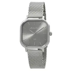 MATHEY TISSOT - Reloj Mathey-Tissot Mujer Monsoon Square D7917AS Acero Inoxidable Esfera Gris