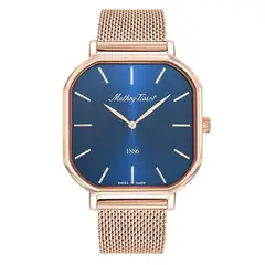 MATHEY TISSOT - Reloj Mathey-Tissot Hombre Monsoon Square H7917PBU Acero Inoxidable Esfera Azul