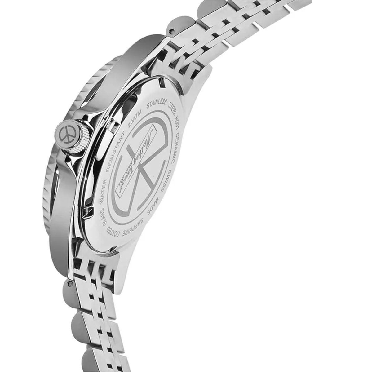 MATHEY TISSOT - Reloj Mathey-Tissot Hombre Mathy Ceramic H901CRAN Acero Inoxidable Esfera Negro