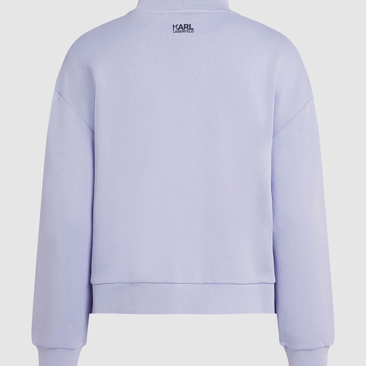 KARL LAGERFELD - Polerón de cuello alto con parche de Choupette