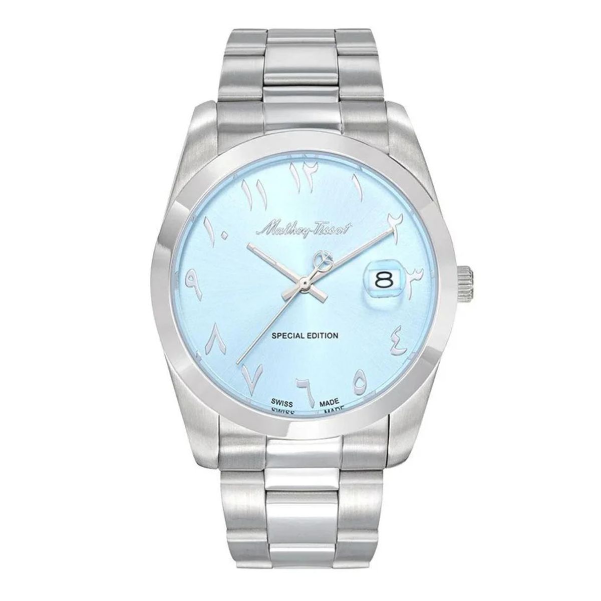 MATHEY TISSOT - Reloj Mathey-Tissot Hombre Mathy Orient H450APSK Acero Inoxidable Esfera Celeste