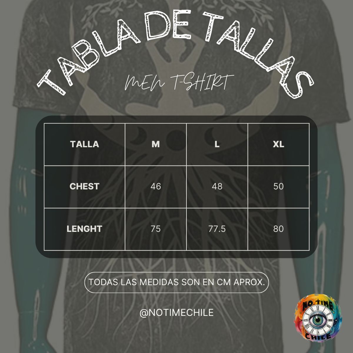 NO TIME - Polera Mirror Ganesha 2 (L) 