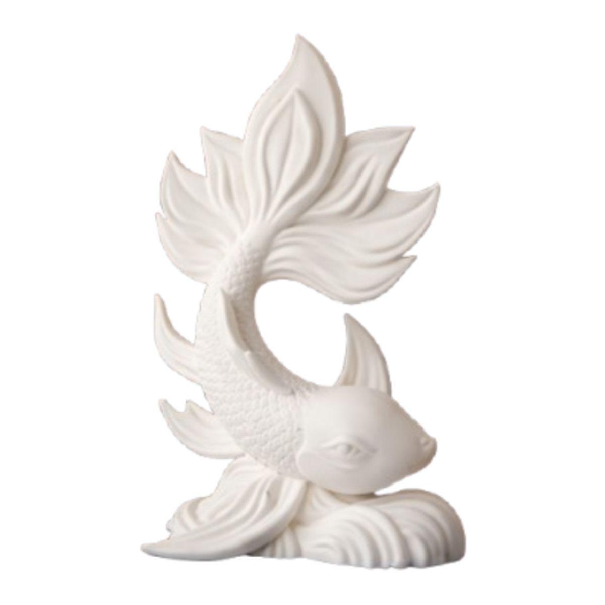 GENERICO - Escultura- Gran Pez Dorado