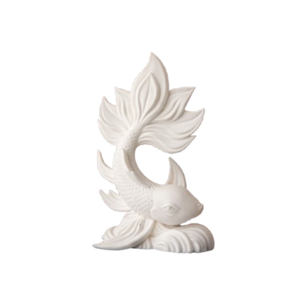 GENERICO - Escultura- Gran Pez Dorado