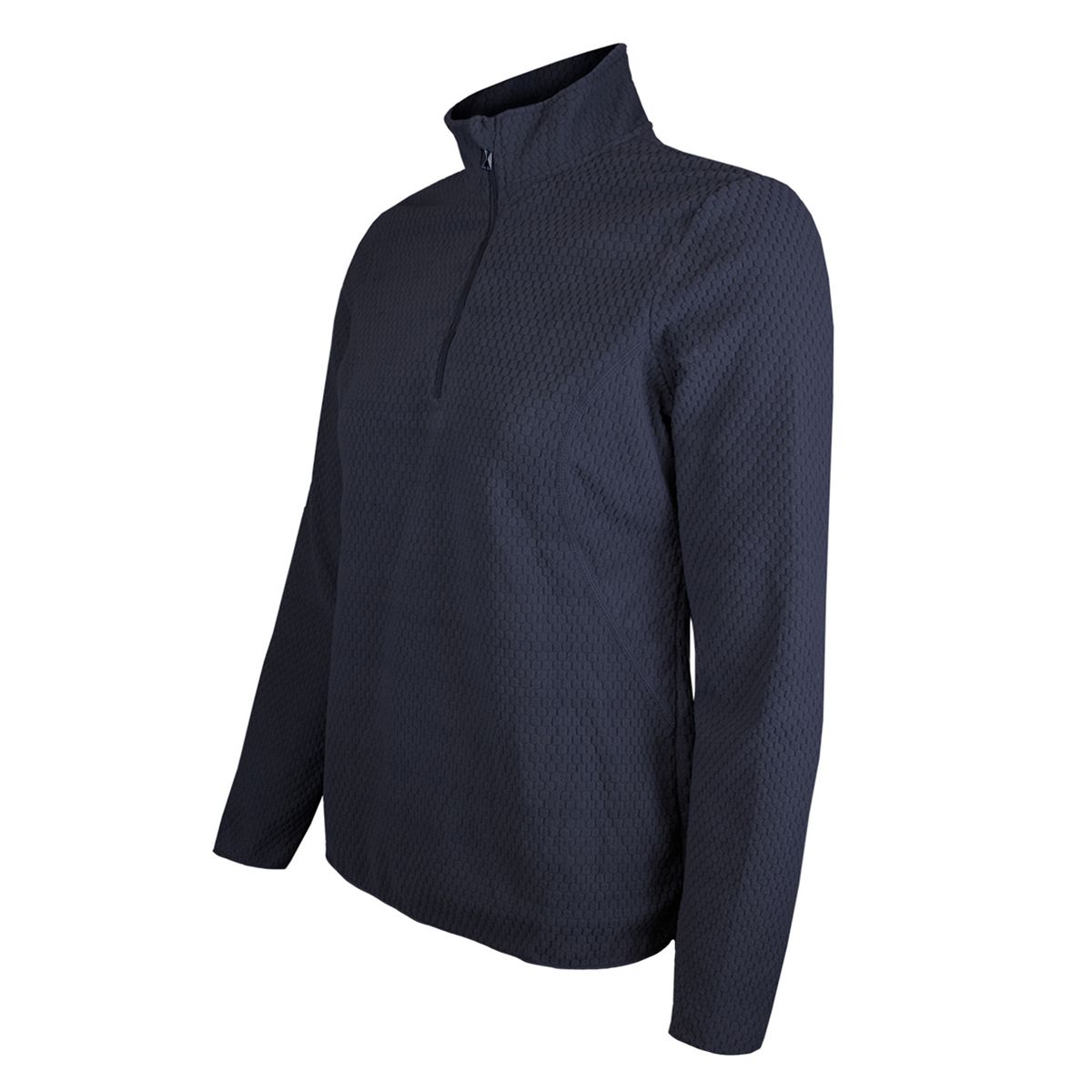 ANDESLAND OUTDOOR APPAREL - Polera Micropolar Panal Segunda Capa con Cierre Culpeo Pro Mujer