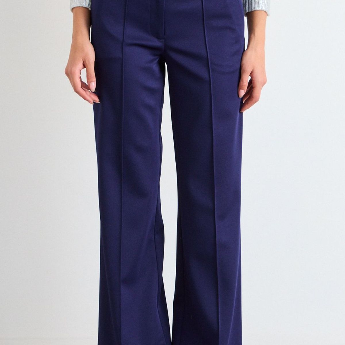 IO - Pantalon Liso Mujer Azul Io