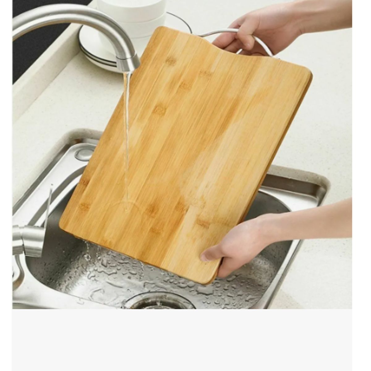 GENERICO - Set De 3 Tablas Para Cortar De Bambu