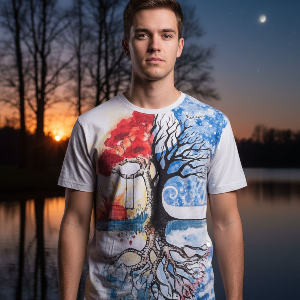 NO TIME - Polera Mirror Tree (L) 