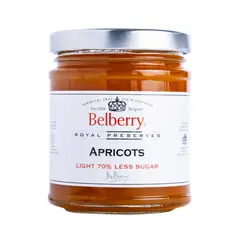 BELBERRY - Mermelada de Damasco sin azúcar 1 x 210 gr