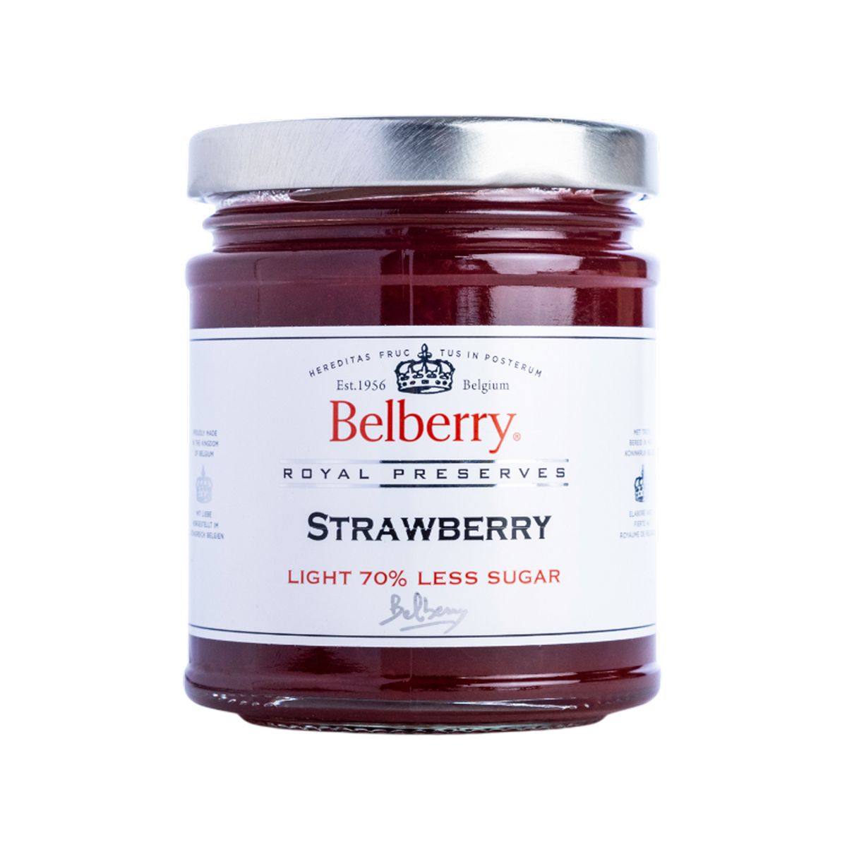 BELBERRY - Mermelada de Frutilla sin azúcar Belberry 1 x 210 gr