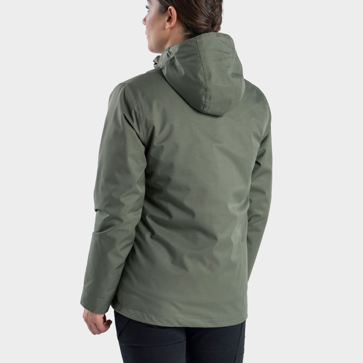 GNOMO - Chaqueta Impermeable 3-1 Eco Mokar Mujer Gnomo