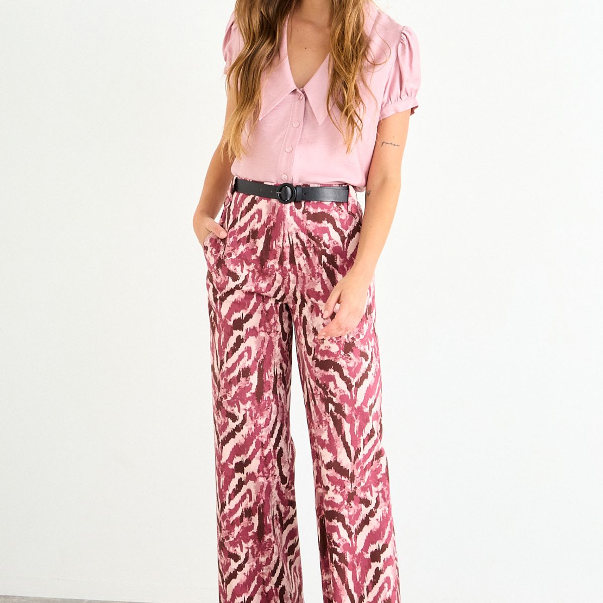 IO - Pantalon Fantasia Mujer Rosa Io
