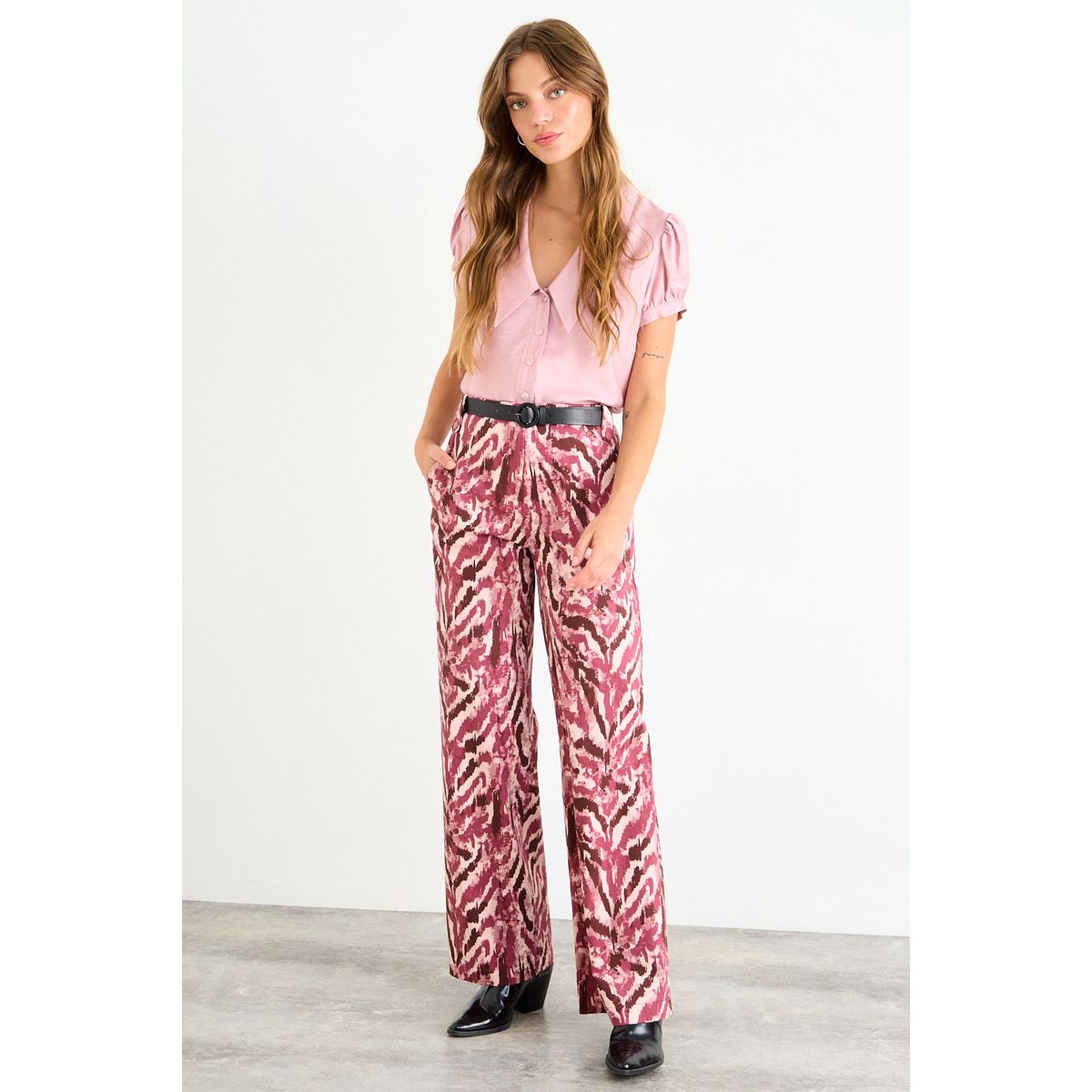 IO - Pantalon Fantasia Mujer Rosa Io