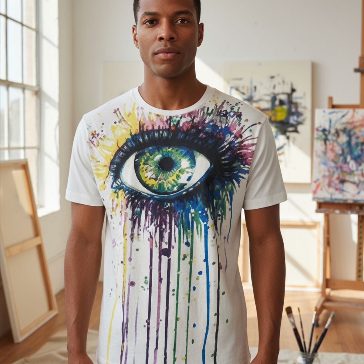 NO TIME - Polera Ojo Mirror (M) 