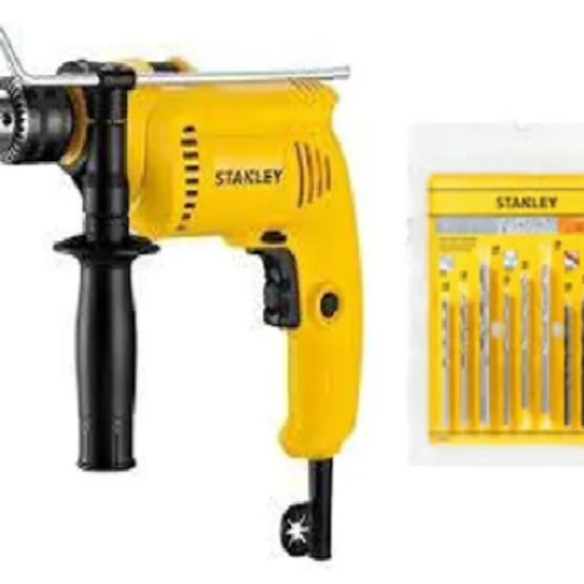 STANLEY - Kit Stanley Taladro Perc Sdh600 13mm + Set 9 Brocas St5309