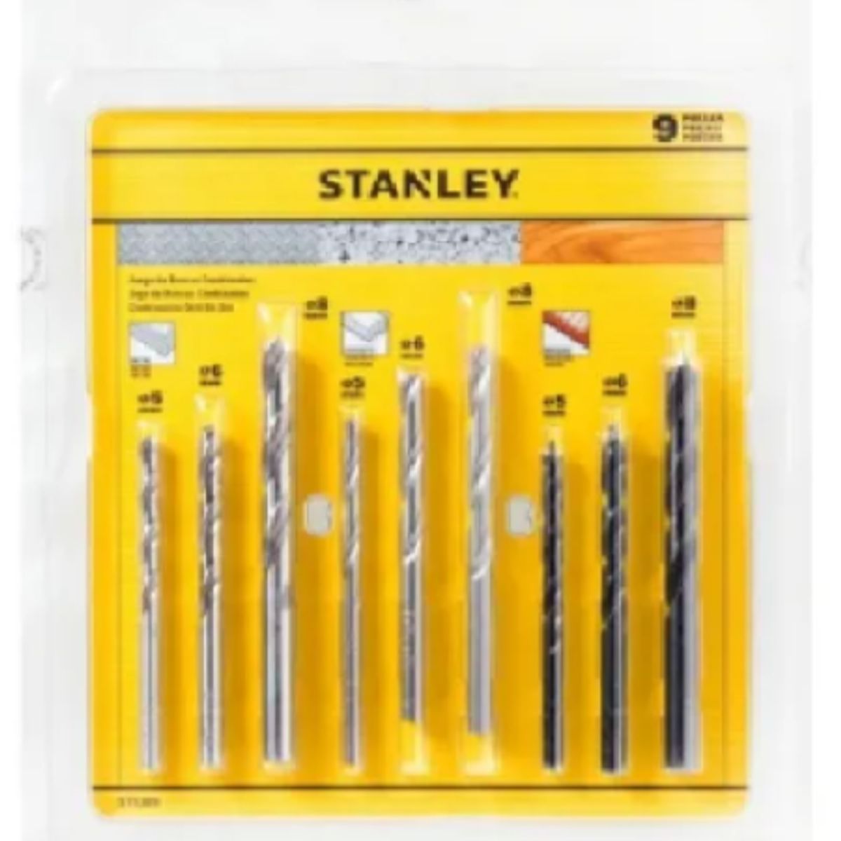 STANLEY - Kit Stanley Taladro Perc Sdh600 13mm + Set 9 Brocas St5309