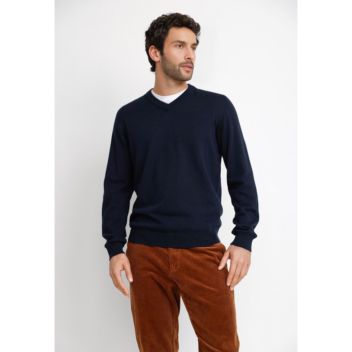 TRIAL - Tejido Hombre Parrot Azul Marino