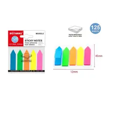 GENERICO - Set Notas Adhesivas Post-It 12x45mm