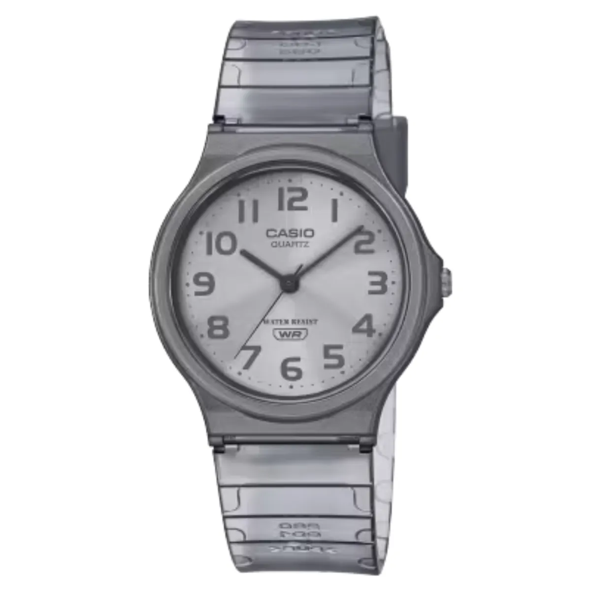 CASIO - RELOJ CASIO MQ-24S-8BDF TRANSPARENTE GRIS UNISEX