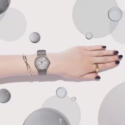 Imagen 2 del producto RELOJ MQ-24S-8BDF TRANSPARENTE GRIS UNISEX