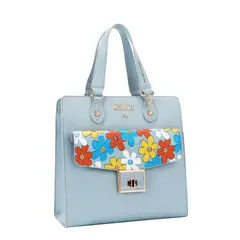 NICOLE LEE - CARTERA SATCHEL FLOWER POP
