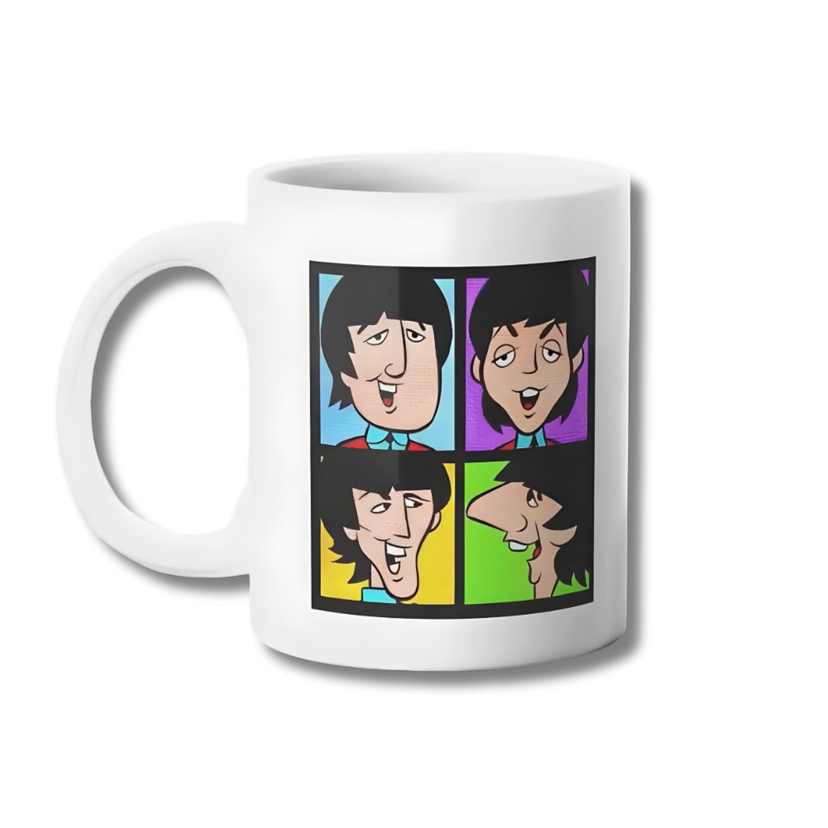 GENERICO - Tazon The Beatles Cartoon Edition Colors 325ml