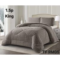 Cobertor Cubrecama de Invierno con Chiporro 2,5 plazas King Trenzado