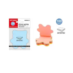 GENERICO - Notas Adhesivas Post-It Forma Oso 100 Hojas 70x70mm