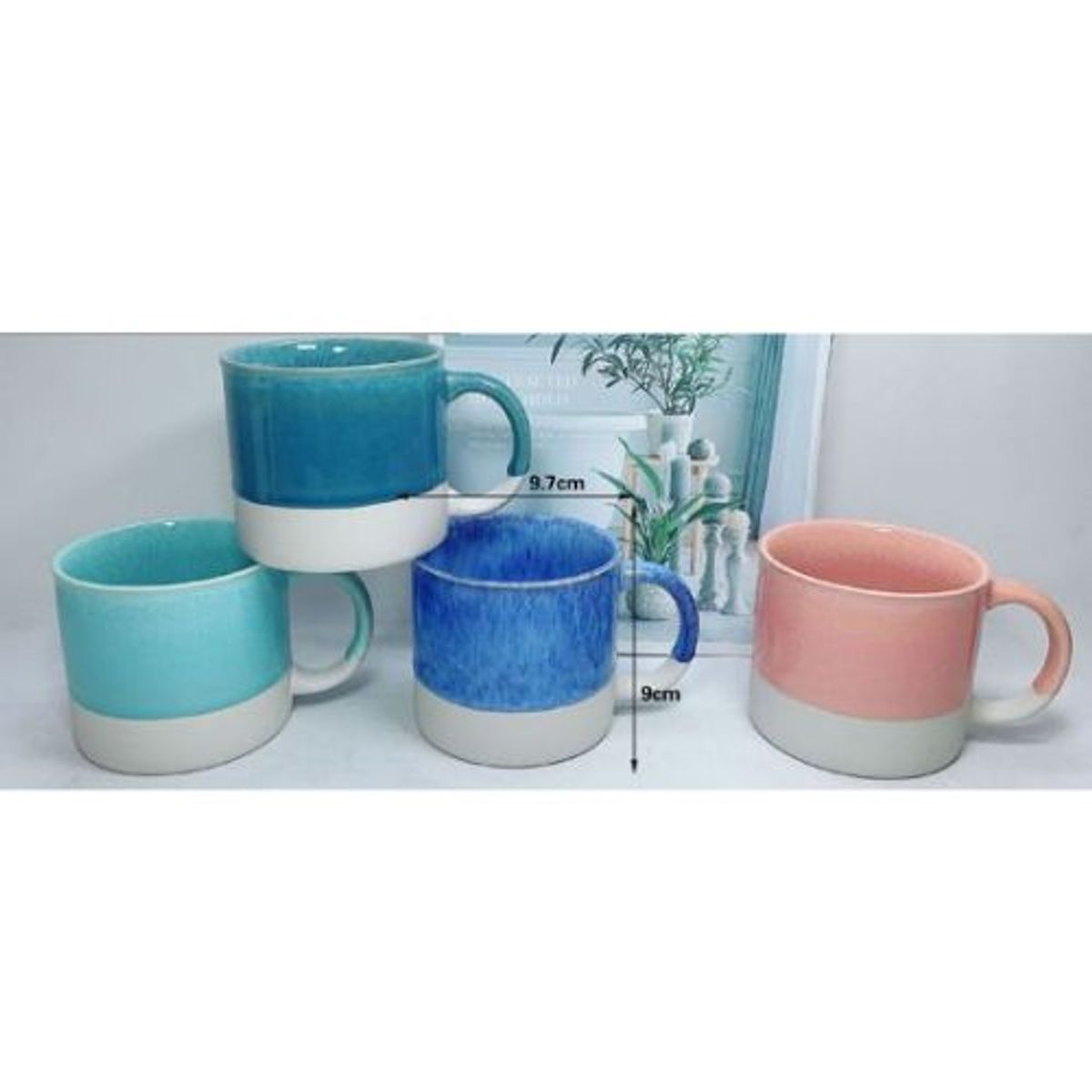 GENERICO - TAZAS DE CERAMICA 460ML