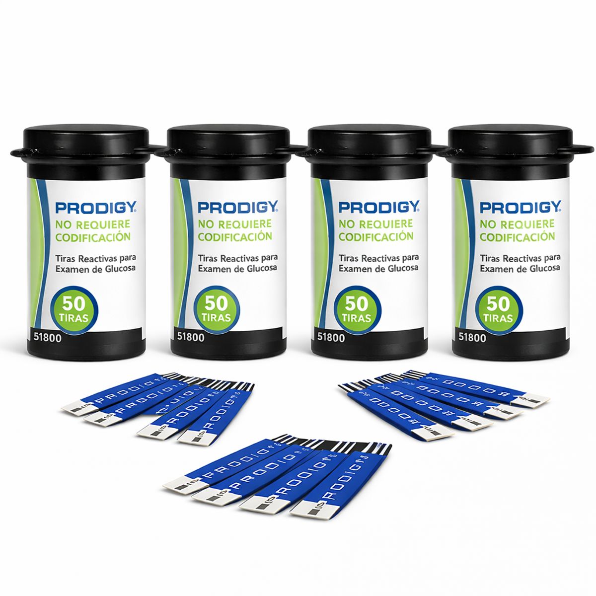 PRODIGY - 200 Tiras Reactivas Prodigy