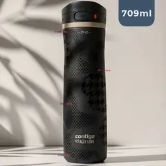 CONTIGO - Vaso Térmico 709ml Ally Love Jackson Chill 2.0 Acero Inoxidable 24Oz Licorice