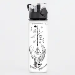 SM - Botella Harry Potter 750 ml Aluminio Uso Diario Libre de BPA Antiderrame