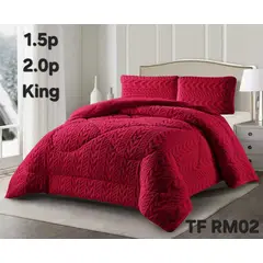 GENERICO - Cobertor Cubrecama de Invierno con Chiporro 2 plazas Trenzado