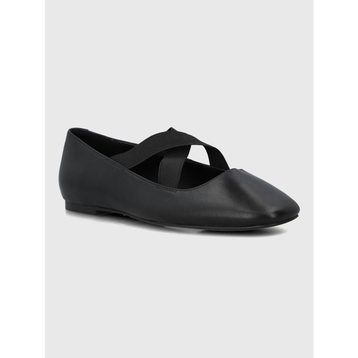 HUSH PUPPIES - Ballerina Cuero Mujer Laving Negro HUSH PUPPIES