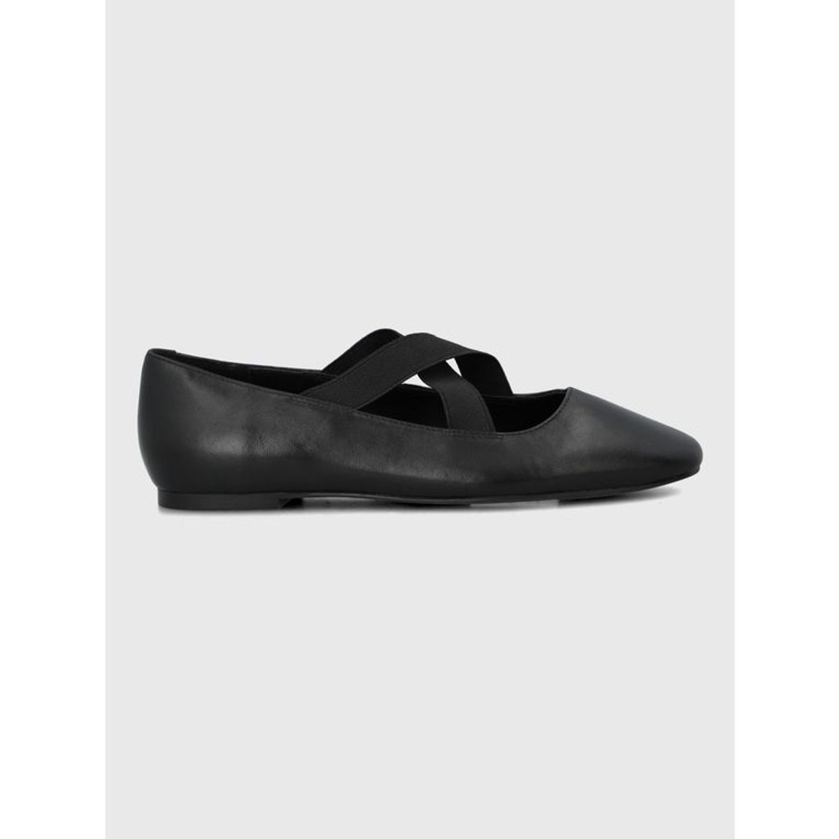 HUSH PUPPIES - Ballerina Cuero Mujer Laving Negro HUSH PUPPIES