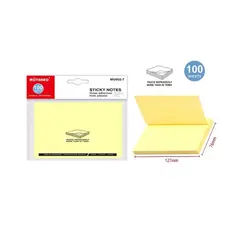 GENERICO - Notas Adhesivas Post-It Amarillas 127x76mm