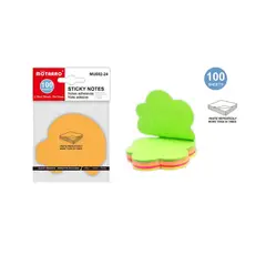 GENERICO - Notas Adhesivas Post-It forma de auto 70x70mm