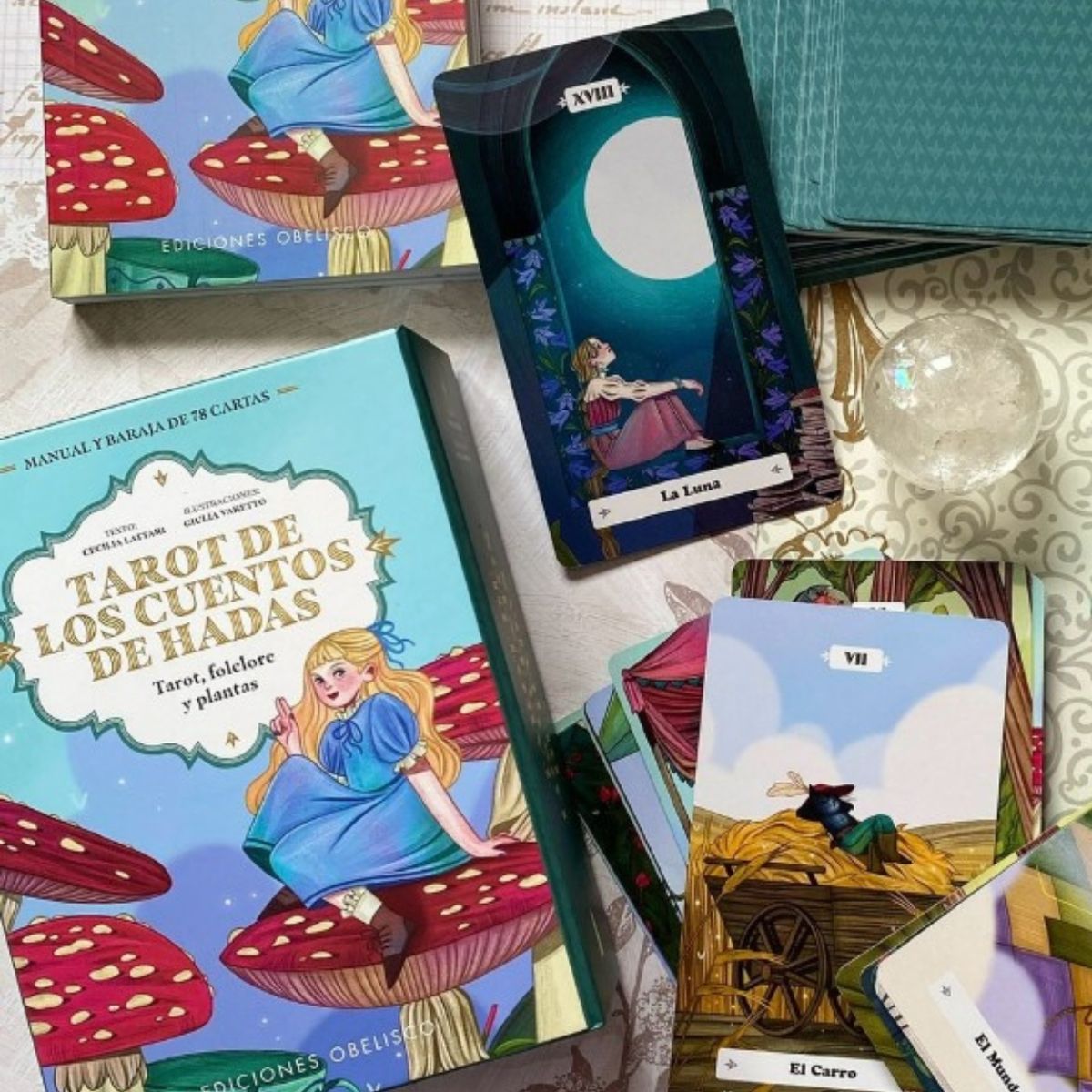 EDICIONES OBELISCO - Tarot de los cuentos de hadas (libro + cartas)