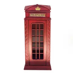 VGO - Adorno cabina Telefono Alcancia Rojo