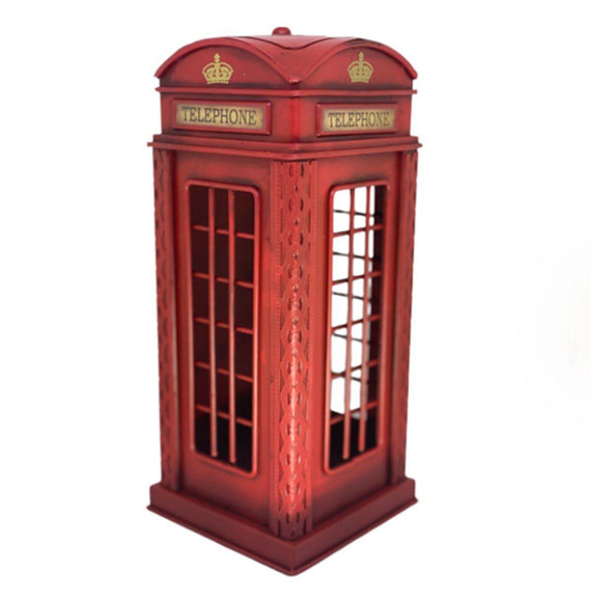 VGO - Adorno cabina Telefono Alcancia  Rojo Vgo