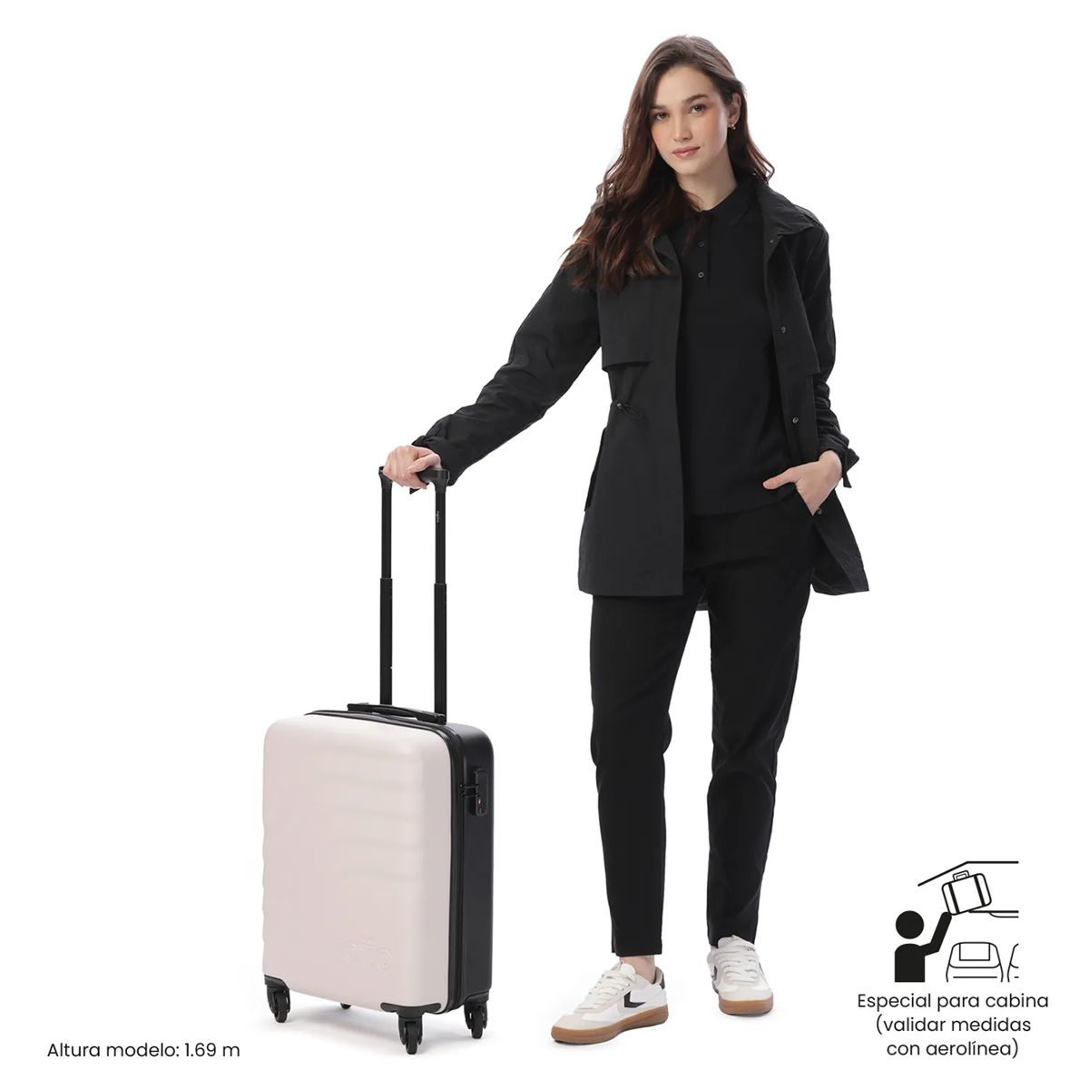 TOTTO - Maleta 360 Pequeña Para Viaje Especial Cabina / Bazy Totto 10 kilos