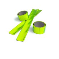 TIRA REFLECTANTE BICI RETRACTIL VERDE