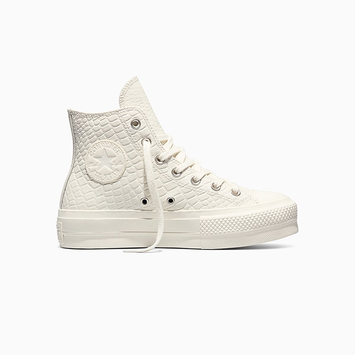 CONVERSE - Zapatilla Converse Chuck Taylor All Star Lift Mujer Blanco