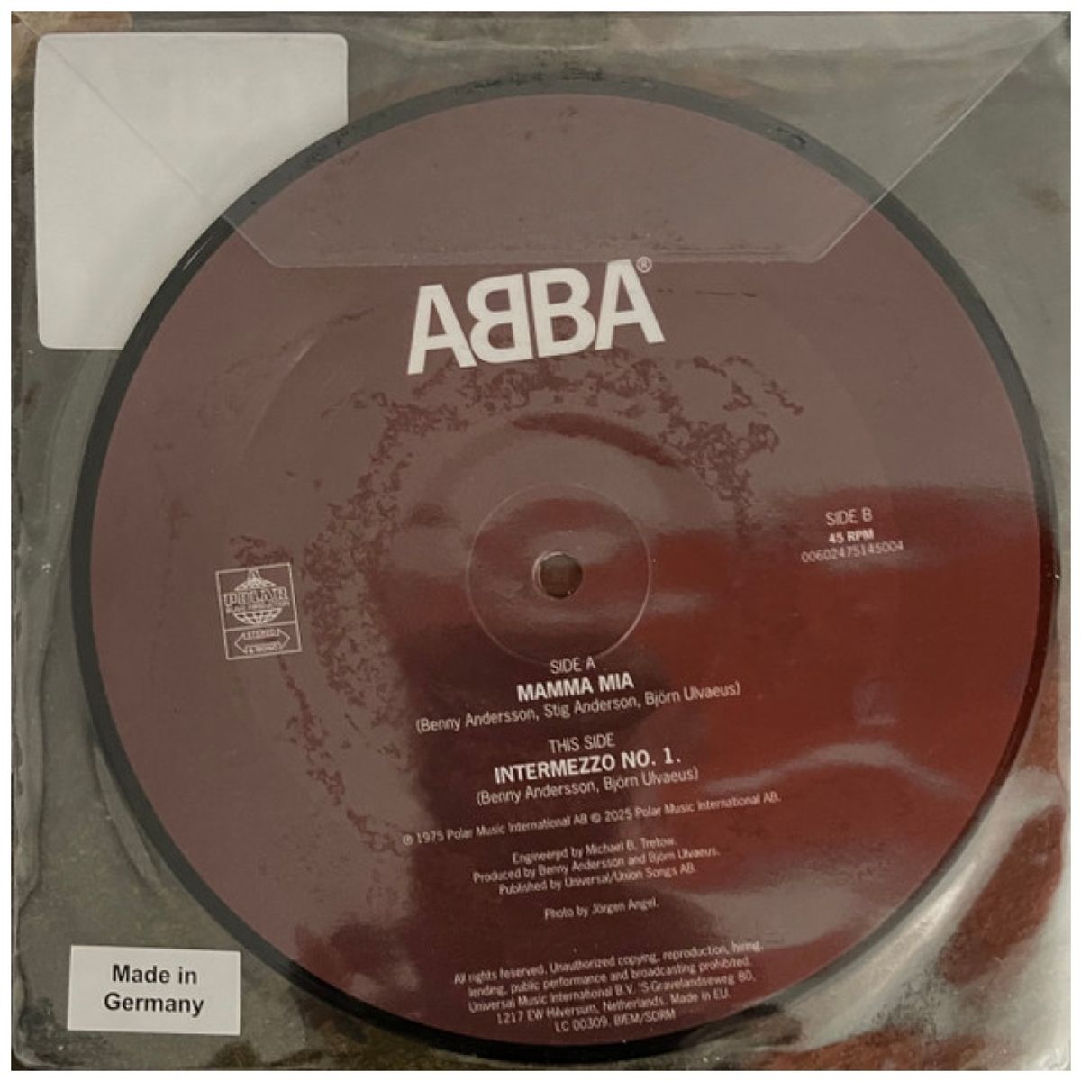 HITWAY MUSIC - ABBA - MAMMA MIA 7 SINGLE - VINILO