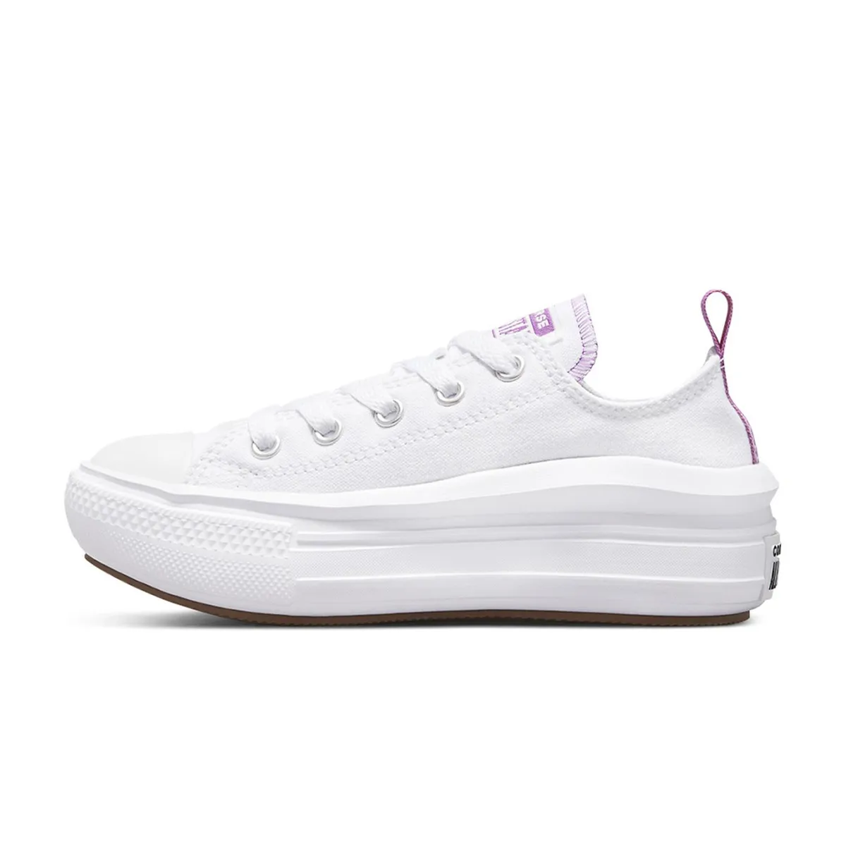 CONVERSE - Zapatilla Converse Chuck Taylor All Star Move Niños Blanco
