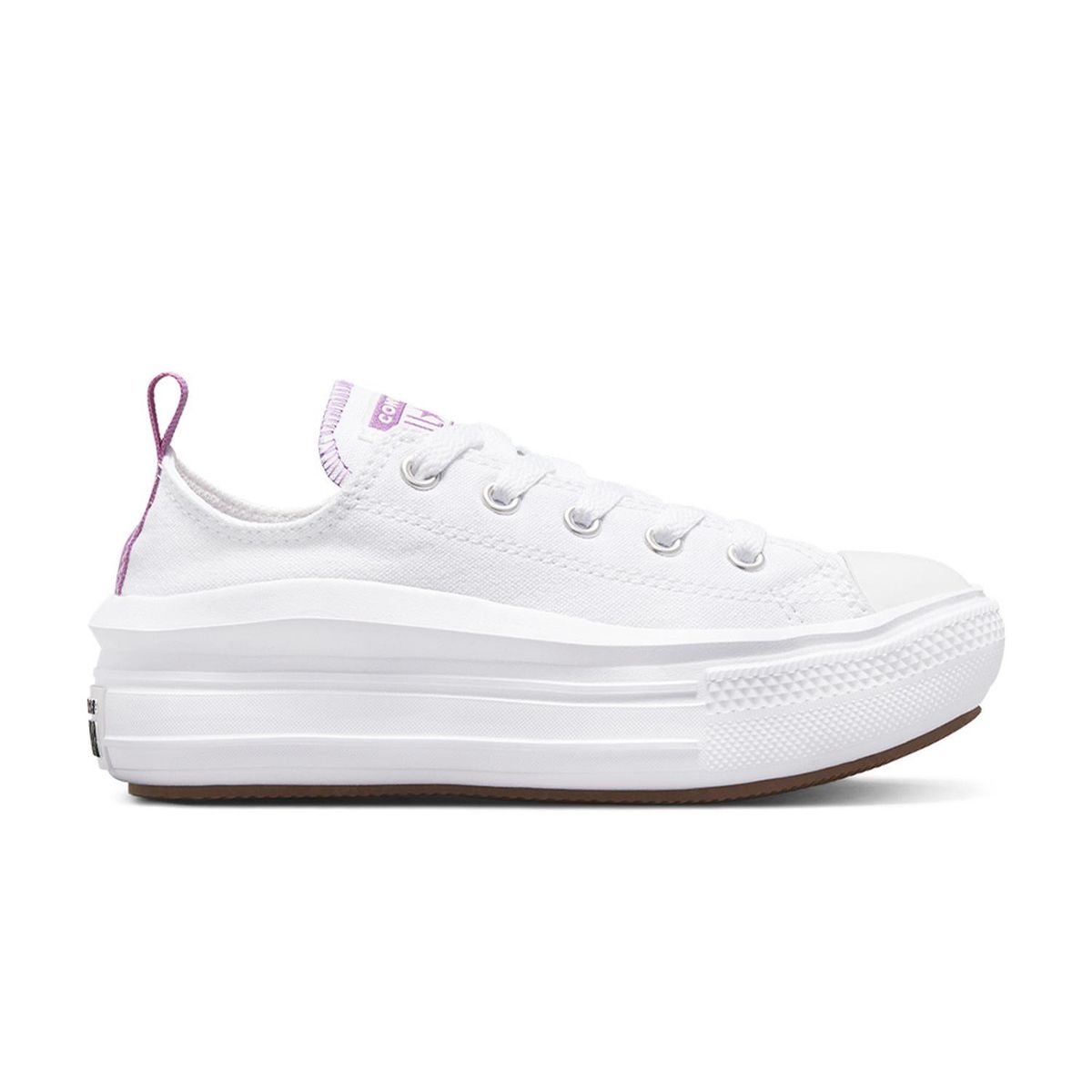 CONVERSE - Zapatilla Converse Chuck Taylor All Star Move Niños Blanco